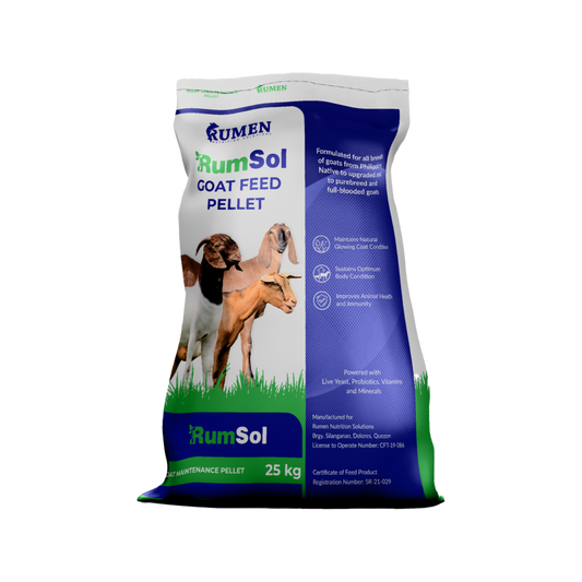 RUMSOL GOAT FEED PELLETS